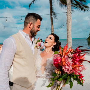 Brent & Nicalia Beach Wedding