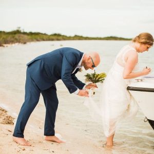 Corinna and Michael & Franziska and Steffen Beach Wedding