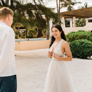 Corinna and Michael & Franziska and Steffen Beach Wedding