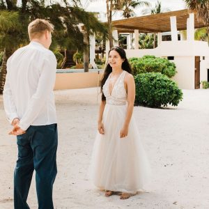 Corinna and Michael & Franziska and Steffen Beach Wedding