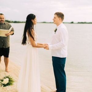 Corinna and Michael & Franziska and Steffen Beach Wedding