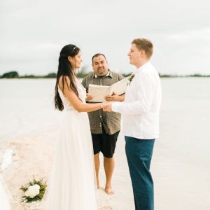 Corinna and Michael & Franziska and Steffen Beach Wedding