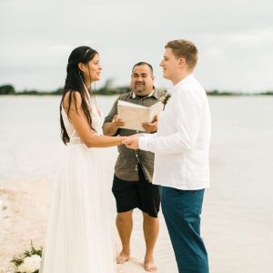 Corinna and Michael & Franziska and Steffen Beach Wedding