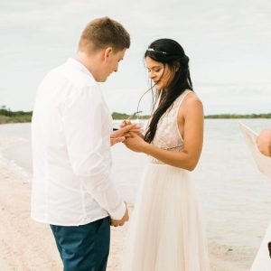 Corinna and Michael & Franziska and Steffen Beach Wedding