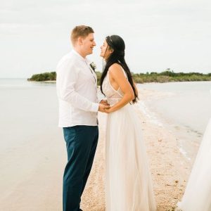 Corinna and Michael & Franziska and Steffen Beach Wedding