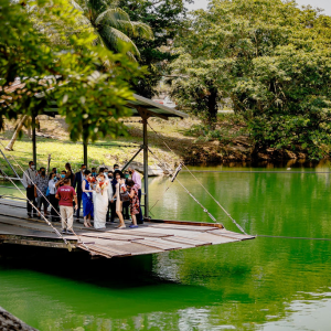 Eilene and Michael Rainforest Wedding