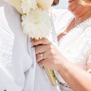 Ginger and David Shoreline Elopement