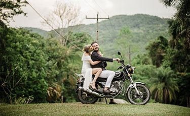 Misty & Hyland Jungle Wedding