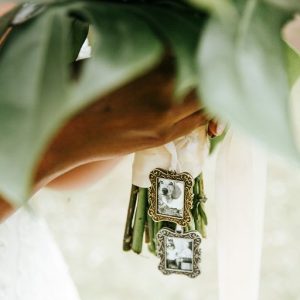 Brittnee and Jared Rainforest Wedding at Butterfly Falls