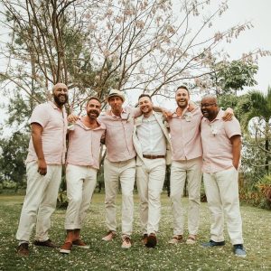 Brittnee and Jared Rainforest Wedding at Butterfly Falls
