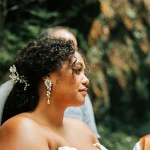 Brittnee and Jared Rainforest Wedding at Butterfly Falls
