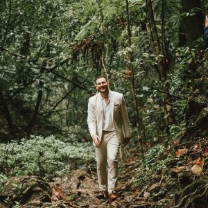 Brittnee and Jared Rainforest Wedding at Butterfly Falls