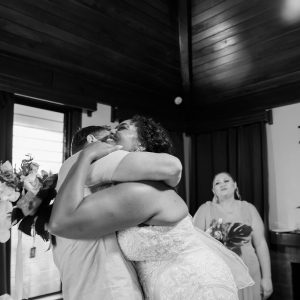 Brittnee and Jared Rainforest Wedding at Butterfly Falls