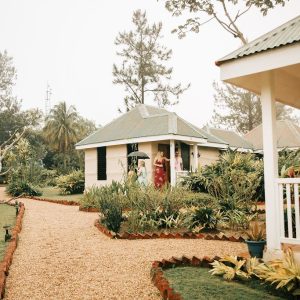 Brittnee and Jared Rainforest Wedding at Butterfly Falls