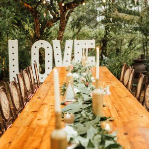 Brittnee and Jared Rainforest Wedding at Butterfly Falls