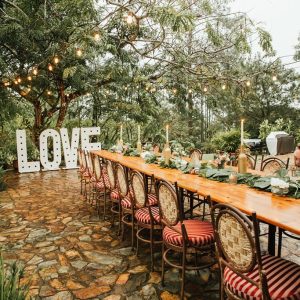Brittnee and Jared Rainforest Wedding at Butterfly Falls