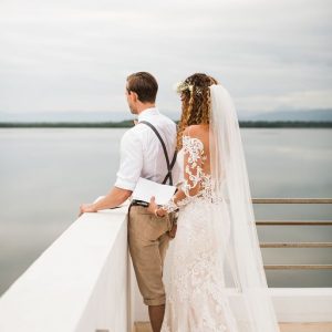 Kyle and Bailey Beachfront Wedding