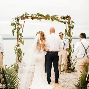 Kyle and Bailey Beachfront Wedding