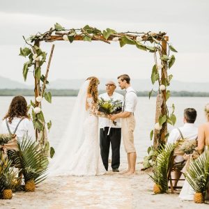 Kyle and Bailey Beachfront Wedding