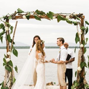 Kyle and Bailey Beachfront Wedding