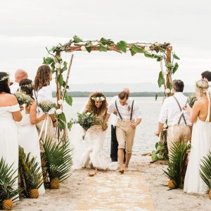 Kyle and Bailey Beachfront Wedding