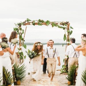 Kyle and Bailey Beachfront Wedding