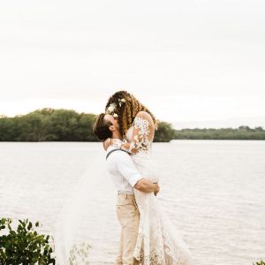 Kyle and Bailey Beachfront Wedding