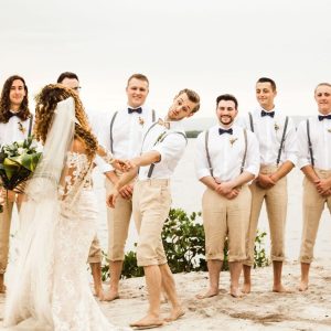 Kyle and Bailey Beachfront Wedding