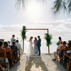 Lauren and Phillip Beachside Wedding on Koko King Island