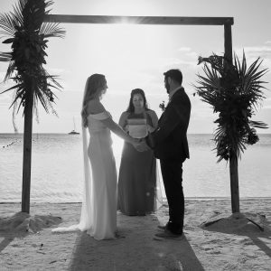 Lauren and Phillip Beachside Wedding on Koko King Island