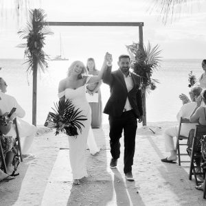 Lauren and Phillip Beachside Wedding on Koko King Island