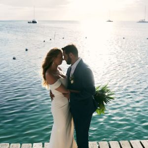 Lauren and Phillip Beachside Wedding on Koko King Island