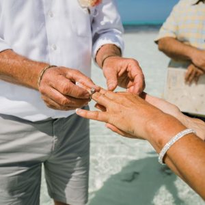 Nancy and David Beach Wedding