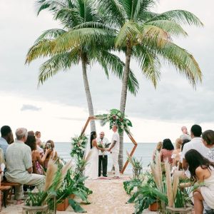 Tara and James Jungle-Inspired Wedding