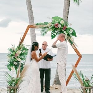 Tara and James Jungle-Inspired Wedding