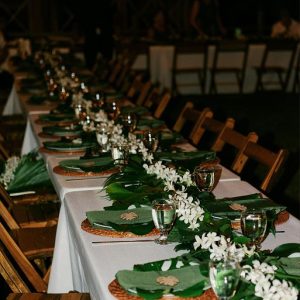 Tara and James Jungle-Inspired Wedding