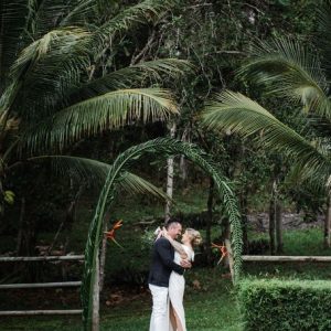 Misty & Hyland Jungle Wedding