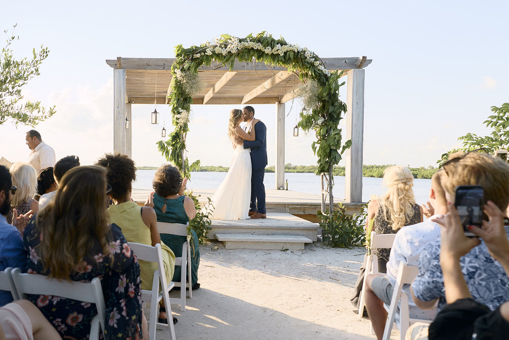 A Lush Waterfront Ceremony in San Pedro, Belize