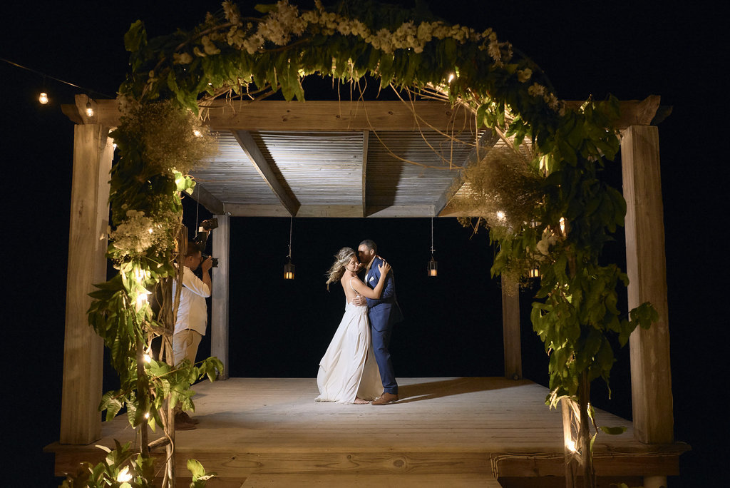 A Lush Waterfront Ceremony in San Pedro, Belize