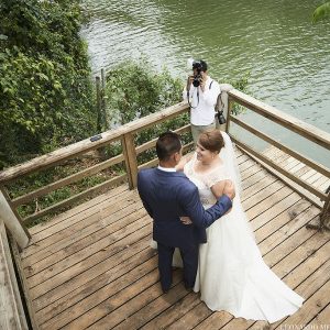 Lani and Larry Mayan Temple Wedding