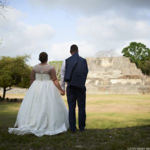 Lani and Larry Mayan Temple Wedding