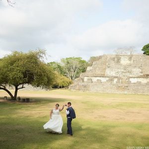 Lani and Larry Mayan Temple Wedding