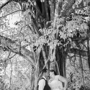 Lani and Larry Mayan Temple Wedding