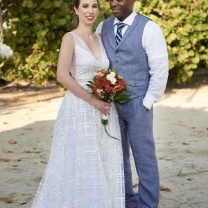 Allison and Jude Beachside Wedding