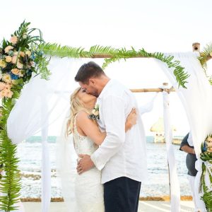 Kenzie and Patrick Seaside Wedding