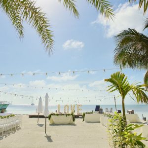 Kathy and Brad Caye Caulker Wedding