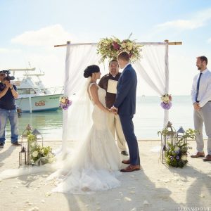 Kathy and Brad Caye Caulker Wedding