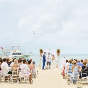 Brittany and Justin Caye Caulker Wedding