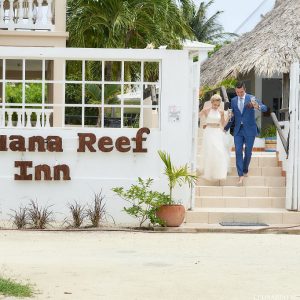 Brittany and Justin Caye Caulker Wedding