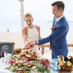 Brittany and Justin Caye Caulker Wedding